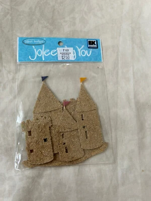 Jolee's by You стикер коллаж песок дворец замок новый в упаковке - Изображение 1 из 2