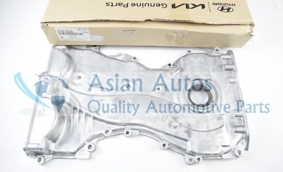 Cubierta de cadena de distribución genuina Hyundai Sonata Santa Fe 2007-2015 213502G004 OEM Foto 1 de 3
