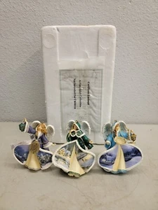 Bradford Edition Thomas Kinkade Winter Angels of Light Collection 9. Ausgabe Neu in Verpackung - Bild 1 von 14