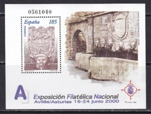 2000 - España - Edifil 3716 - Exfilna 2000 - Aviles - Asturias - MNH - Imagen 1 de 1