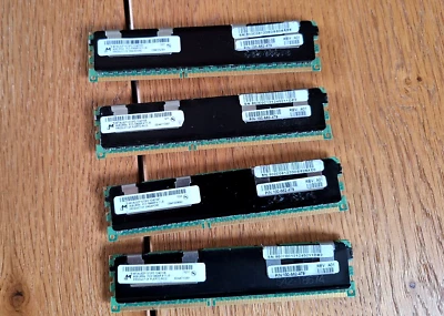 MICRON - RAM DDR3-1333 32Go PC3-10600R ECC (Lot de 4 x 8Go, soit 32 Go) - Photo 1/3