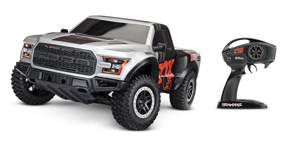 Traxxas TRX58394-4-FOX Ford F-150 Raptor FOX BL-2S HD Clipless 1:10 2WD Pickup - Photo 1/4