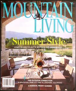 MOUNTAIN LIVING Summer Style July/August 2025 - Picture 1 of 1