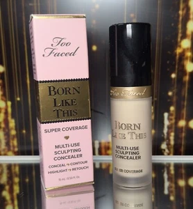 Too Faced Cosmetics ~Full Sz Born Like This Concealer ~ Shade Chiffon 03 ~ BNIB - Picture 1 of 1