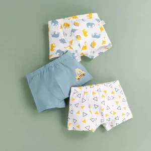 3PCS Little Boys' Breathable Cotton Boxer Briefs Toddler Baby Training Underwear - Picture 1 of 36