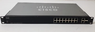 Cisco SG200-18 18 Port Gigabit Smart Switch - Image 1 of 4