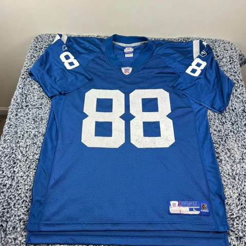 Reebok Indianapolis Colts Marvin Harrison Jersey Mens Large Blue NFL Cover