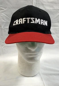 Craftsman The Official Tools Snapback Baseball Hat Mens Black Embroidered - Picture 1 of 5