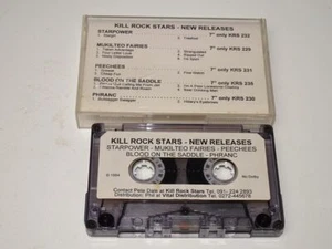 Kill Rock Stars: New Releases orig UK PROMO PRE RELEASE Cassette - Picture 1 of 2