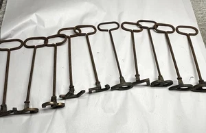 Vintage Freeze Branding Eisen Messing Set 3 Zoll 0-9 Zahlen Rinder Kennzeichnung - Bild 1 von 11