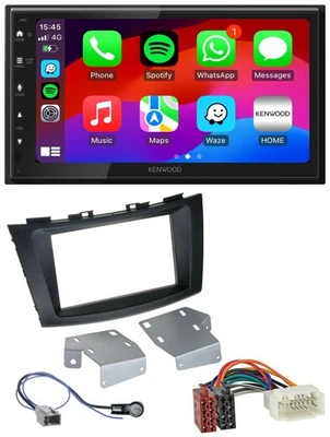 Kenwood MP3 USB DAB 2DIN Bluetooth Autoradio für Suzuki Swift (ab 2010) - Bild 1 von 4