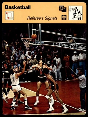 Sportscaster 1977 #05-10 señales de árbitro - baloncesto en muy buena condición Foto 1 de 2