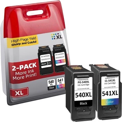 Cartuccia stampante compatibile con Canon PG-540 CL-541 PIXMA MG3150 MG3550... - Immagine 1 di 4