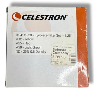 Celestron 1.25 inch Four Filter Set - Picture 1 of 2