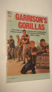 VINTAGE 15 CENT DELL 1967 COMIC BUCH GARRISON'S GORILLAS AUSGABE #1 SEHR GUT + - Bild 1 von 1