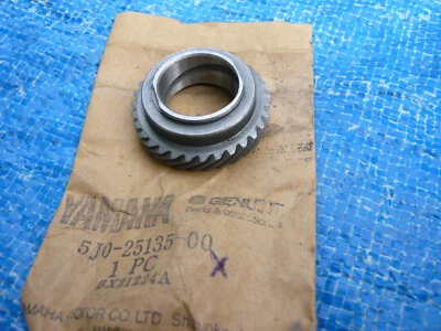 Yamaha DT80 MX  5J0 Tachoschnecke Schnecke Antrieb Drive Gear Vorderrad Wheel - Bild 1 von 4