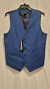 Perry Ellis Men's Vest Size S Blue - Picture 1 of 6