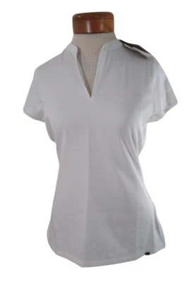 NWT Nike Dri-FIT ADV Ace Womens Golf Polo M White MSRP$85 - Image 1 of 2
