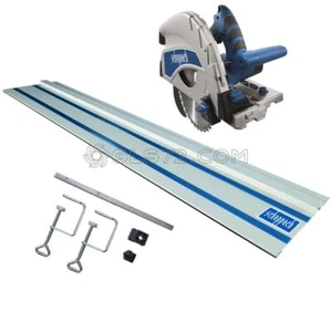 SEGA CIRCOLARE A IMMERSIONE 210MM SCHEPPACH PL75 BARRA GUIDA 1400MM E ACCESSORI - Photo 1/13
