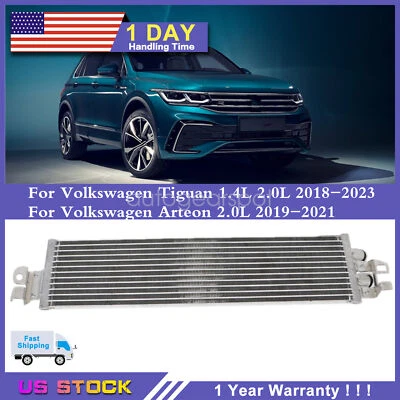Enfriador de aceite de transmisión para Volkswagen Arteon 19-21 Tiguan 2018-2023 Foto 1 de 4