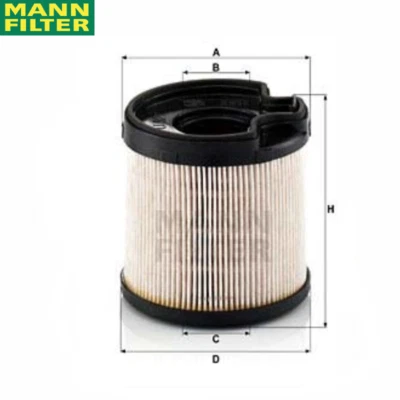 Filtro de combustible Mann PU 922 X para Citroën Fiat Lancia Peugeot Suzuki Nuevo Foto 1 de 2