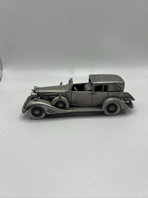 Danbury Mint 1933 V-16 CADILLAC TOWN CAR Pewter Classic Cars of World - Image 1 of 4