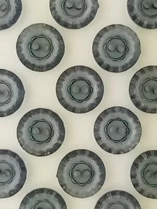 CRYSTAL BUTTON, SIZE 24L -5/8", SHINY FINISH, 144 PIECES, FREE SHIPPING USA - Picture 1 of 39