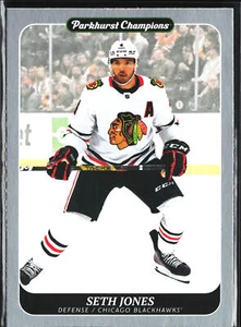 2023-24 Parkhurst Champions #220 Seth Jones Silver Chicago Blackhawks - Picture 1 of 2