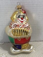Circus Clown Kurt S Adler Polonaise Mercury Glass Christmas Ornament 6" Komozja