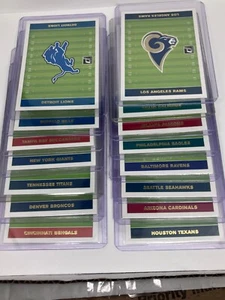 2019 Donruss NFL Football Team Pride Logo Insert Complete your Set - You Pick em - Picture 1 of 41