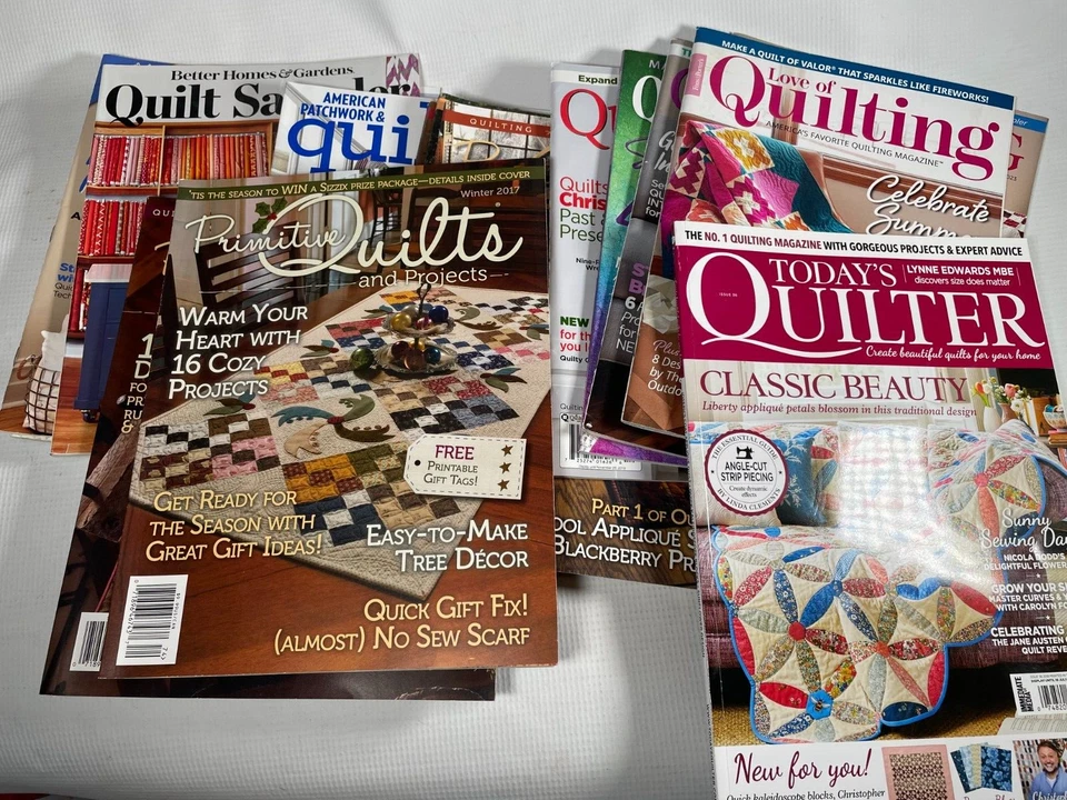 Various Quilting Magazines Projects and Patterns - Image 1 of 1