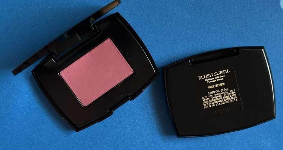 2 * Blush Lancome Sutil Delicate Powder Blush Rose Fresque 0,088 oz/cada NOVO - Imagem 1 de 1