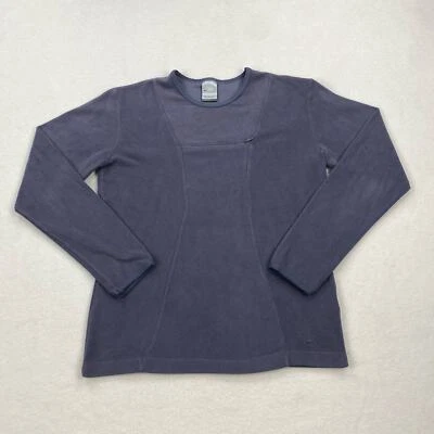 Camisa vintage Nike para mujer talla mediana púrpura calce térmico polar pulóver sudadera Foto 1 de 4