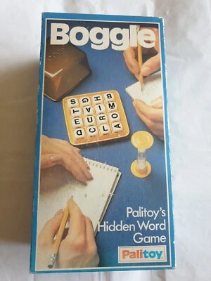 Vintage 1976 Boggle Palitoy Parker Brothers  Hidden WORD Game - Image 1 of 4