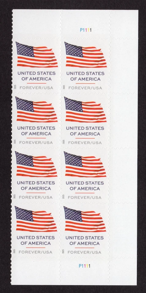 Scott #6016 Flag Plate Block of 10 Forever Stamps - MNH - Image 1 of 1