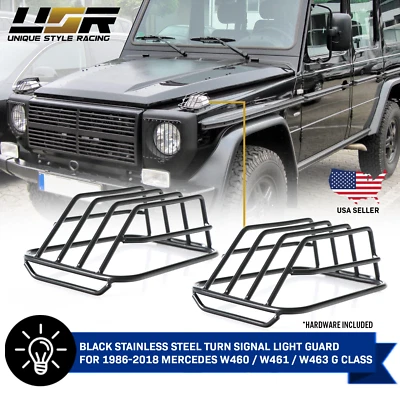 Indicator Turn Signal Light PROTECTION Guard For Mercedes W463 G Wagon Foto 1 de 4