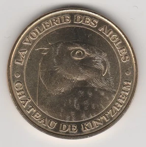 A 2011 TOKEN MEDAILLE MONNAIE DE PARIS -- 67 600 N°11 VOLERIE DES AIGLES / HIBOU - Picture 1 of 2