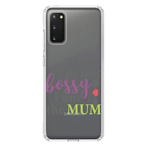 Funda transparente para Galaxy S (elige modelo) I'm Not Bossy I Am The Mum - Imagen 1 de 12