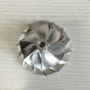 TD05H 55.50/76.13mm 7+7 blades Turbo milling/billet compressor wheel - Picture 1 of 4