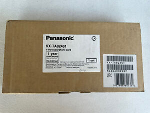 Panasonic KX-TA82461 4-Port Doorphone Card for KX-TA824 *Brand New* 