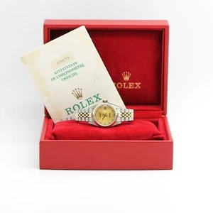 Rolex Lady Datejust Stahl/Gold Ref: 69173 mit Rolex Box & Papiere von 1993 - Bild 1 von 16