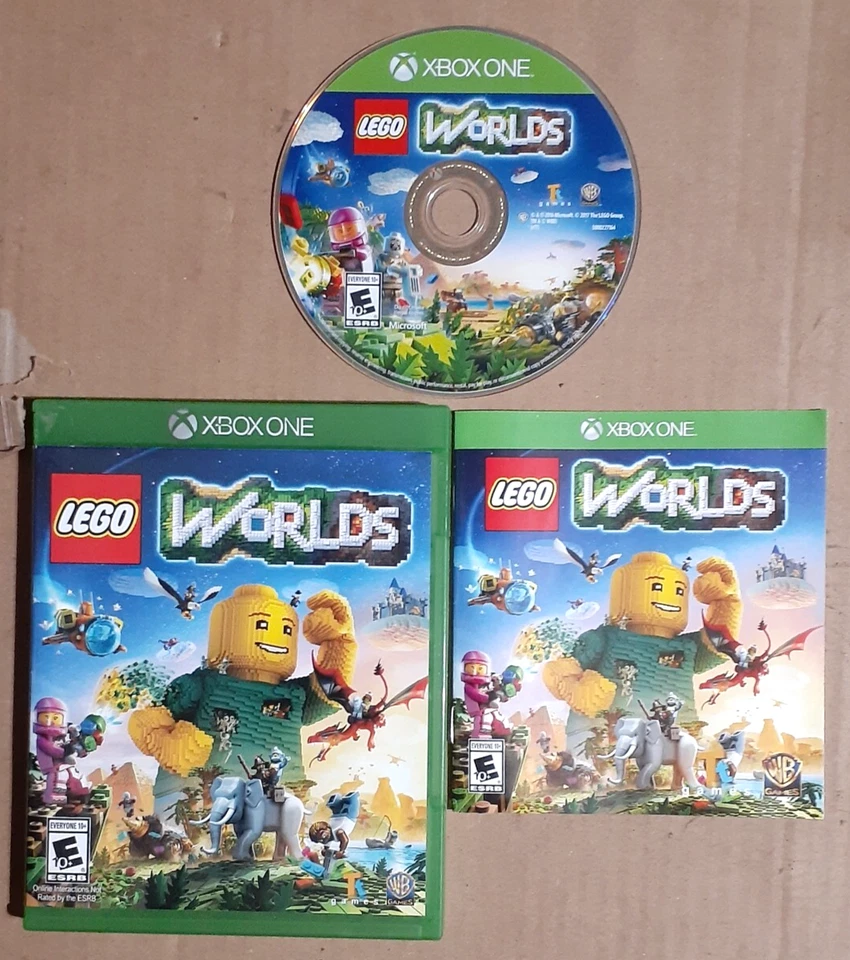 LEGO Worlds Complete (Microsoft Xbox One, 2017) Excellent Shape & Tested - Image 1 of 1