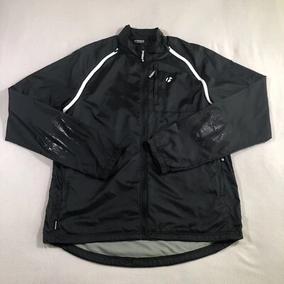 Bontrager Cycling Jacket Vest Convertible Men XL Full Zip Zip Off Arms Windshell - Image 1 of 4