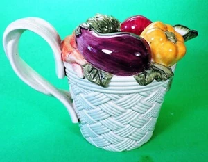 FITZ & FLOYD VEGETABLE GARDEN PITCHER (1.5 QT) MWOB - Picture 1 of 6