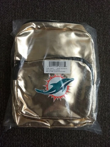 Northwest /  NFL/ Mini Backpack /Gold/  Miami Dolphins Cover