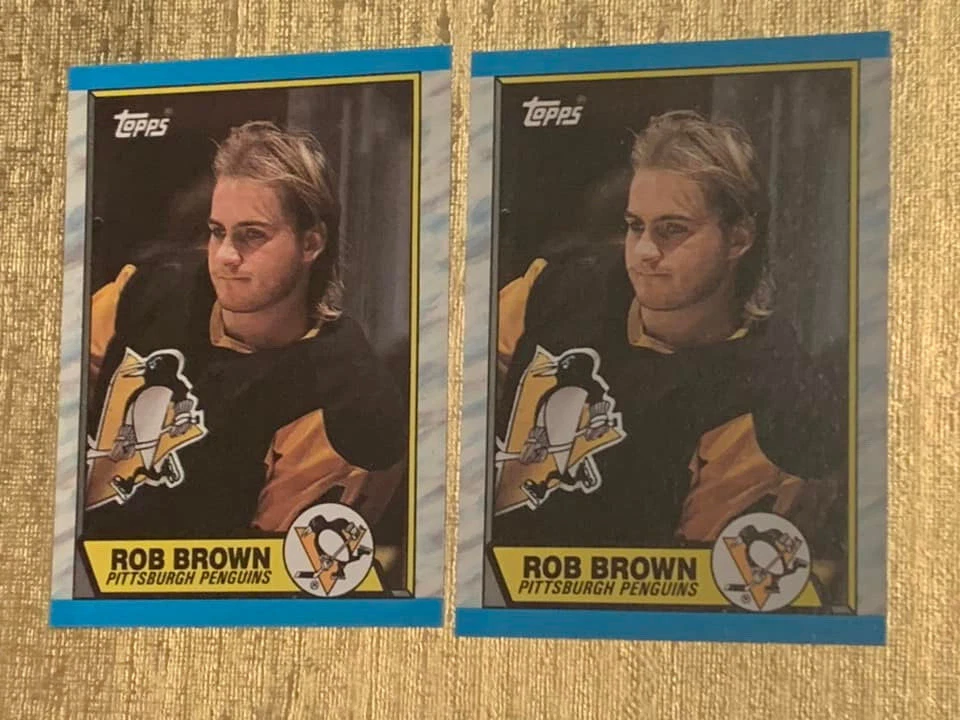 1989-90 TOPPS #193 Rob Brown - Image 1 of 1