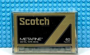 CINTA CASETE ESCOTCH METAFINE 60 TIPO IV 1979 EN BLANCO (1) (SELLADA) - Imagen 1 de 3