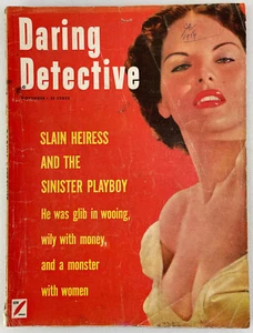 Daring Detective Magazine, November 1952, Vintage True Crime Stories, Pulp - Picture 1 of 5