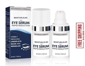 2 PCS Rapid Reduction Eye Serum, Anti Aging Serum Visibly Reduces Under-Eye Bags - Picture 1 of 7