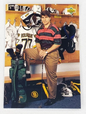 1992-93 Upper Deck Hockey Profiles Ray Bourque #626 Boston Bruins NHL HOF - Image 1 of 2